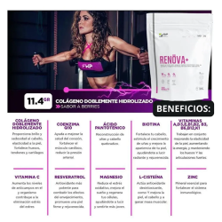 Colágeno Renova Plus Hidrolizado en Bolsa de 315 gramos Califica este producto